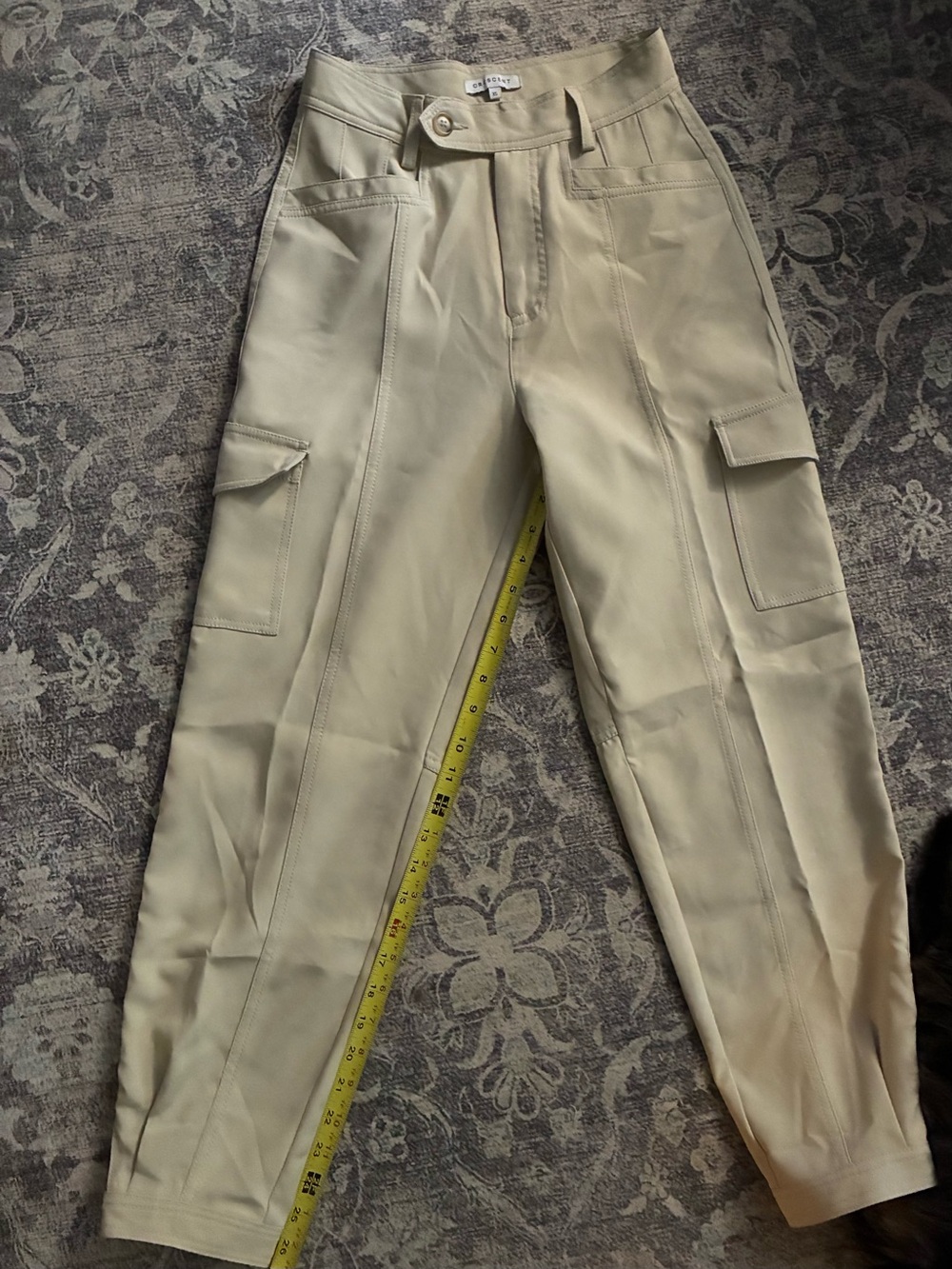 Utility Cargo Pants in Light Khaki - Classic women’s pants